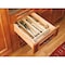 Rev-A-Shelf Drawer Insert, Maple Wood, Natural Maple, 18.5 in W, 2.88 in H, 22 in D 4WUT-1 - alternate 7
